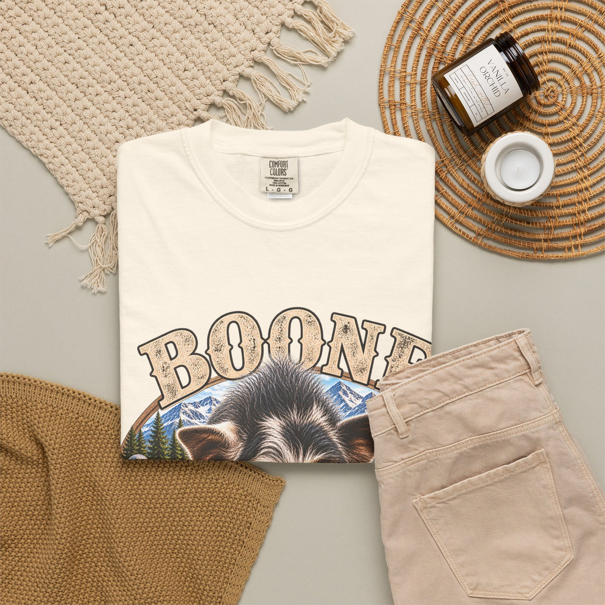 Boone KuneKune T-Shirt Tenderfoot Farm Colorado