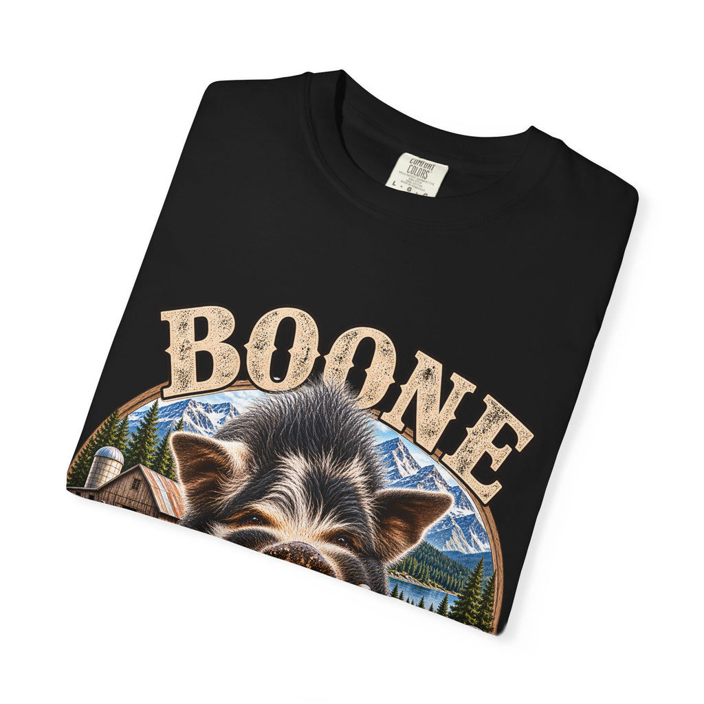 Boone KuneKune T-Shirt Tenderfoot Farm Colorado
