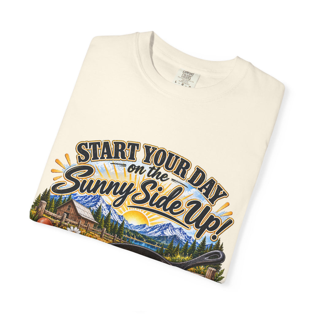 Sunny Side UP T-Shirt  Tenderfoot Farm Colorado