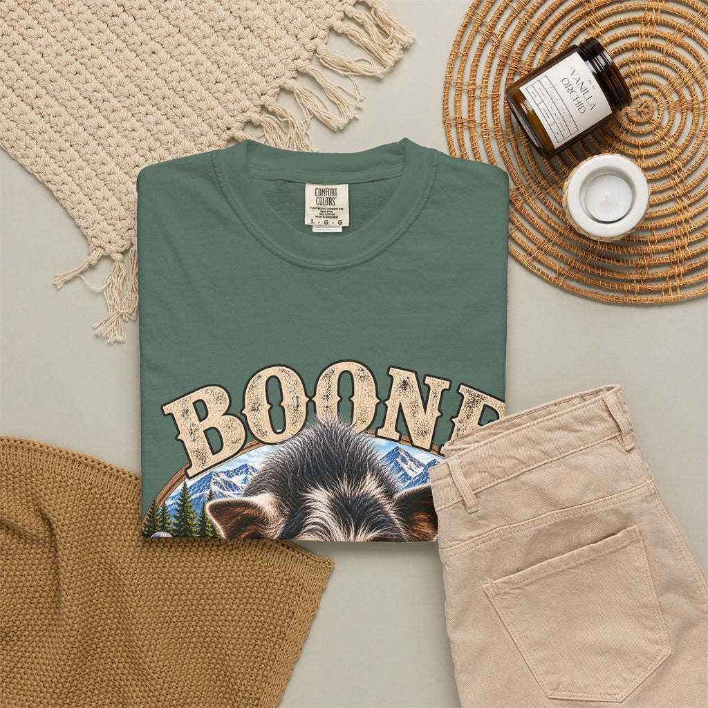 Boone KuneKune T-Shirt Tenderfoot Farm Colorado