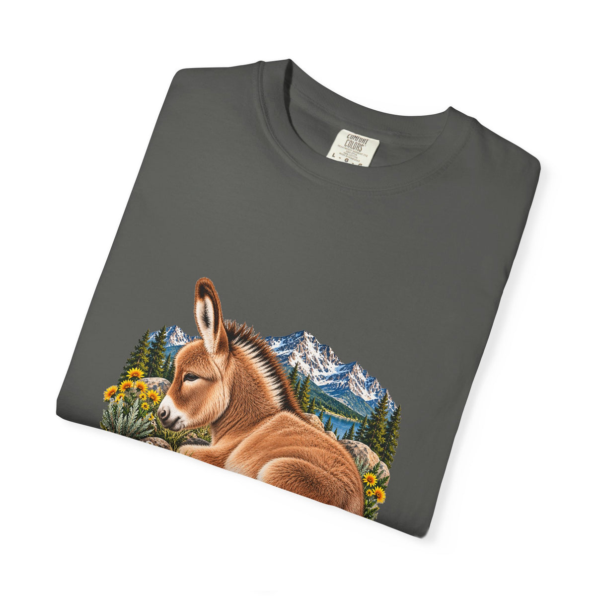 Bella Jo Donkey T-Shirt  Tenderfoot Farm Colorado