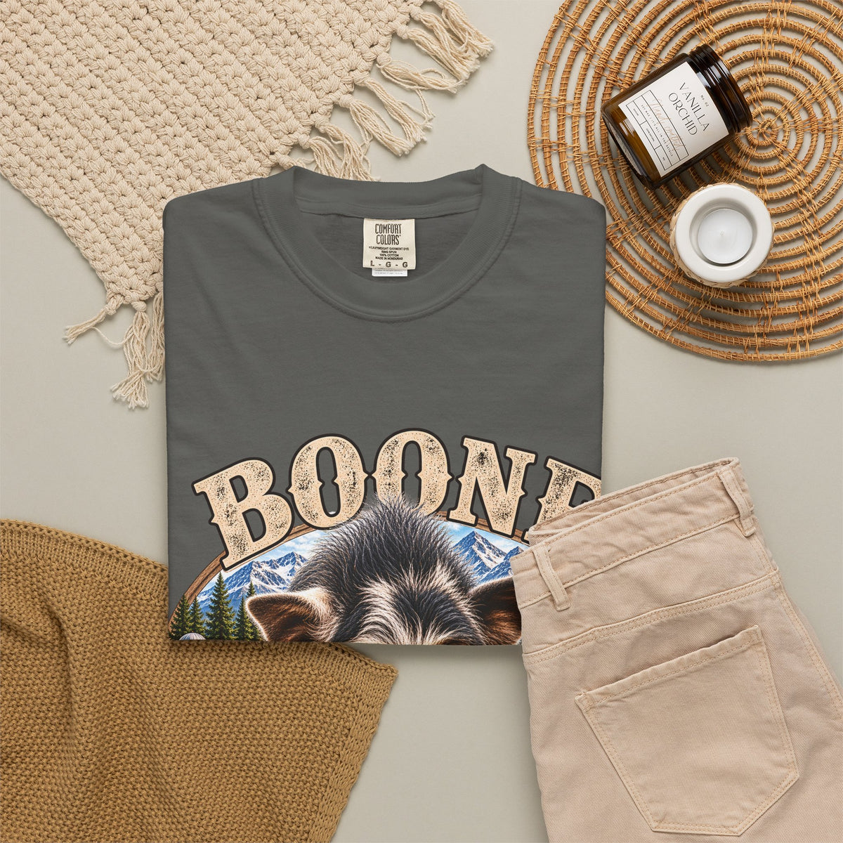 Boone KuneKune T-Shirt Tenderfoot Farm Colorado