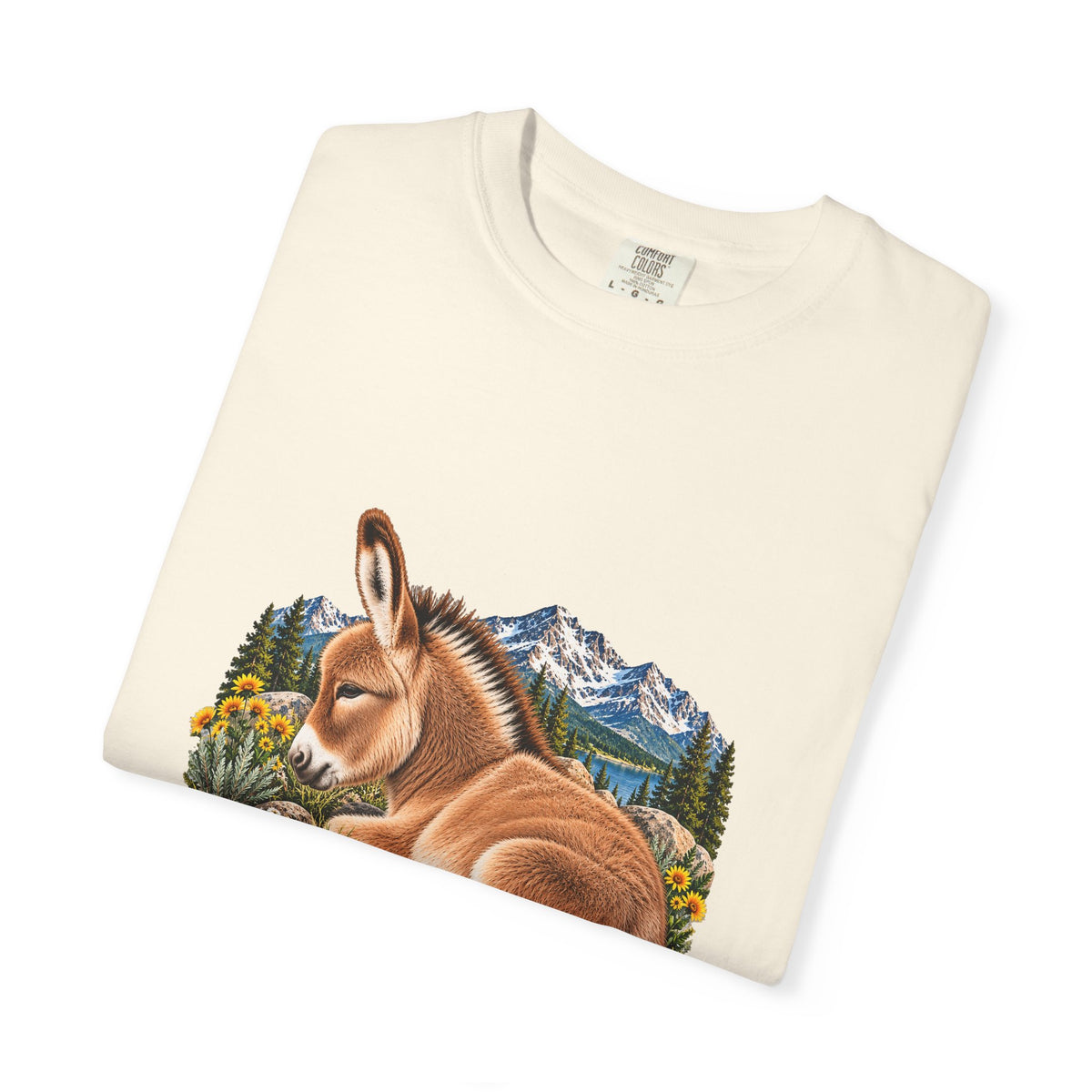 Bella Jo Donkey T-Shirt  Tenderfoot Farm Colorado