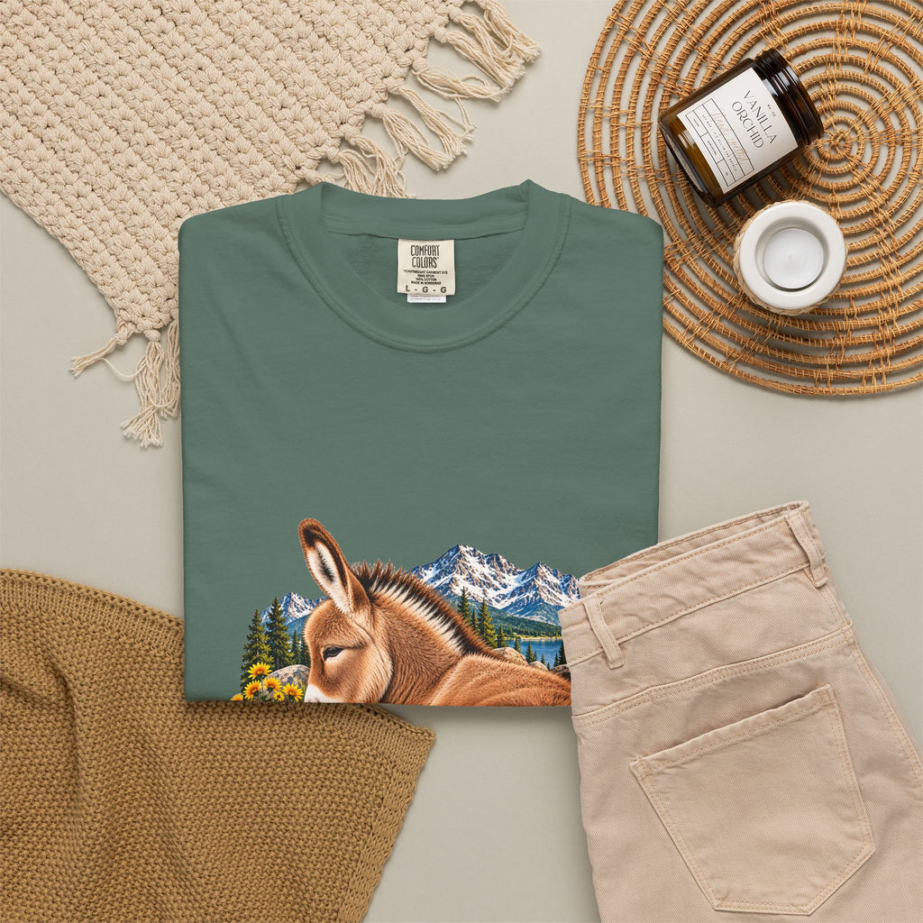 Bella Jo Donkey T-Shirt  Tenderfoot Farm Colorado