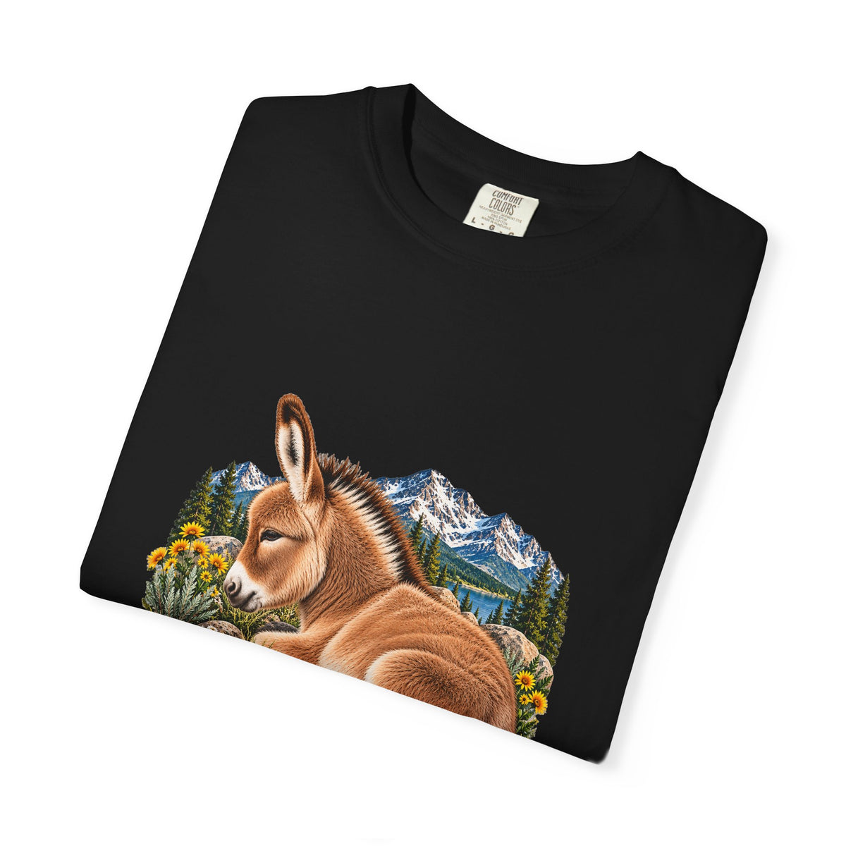 Bella Jo Donkey T-Shirt  Tenderfoot Farm Colorado