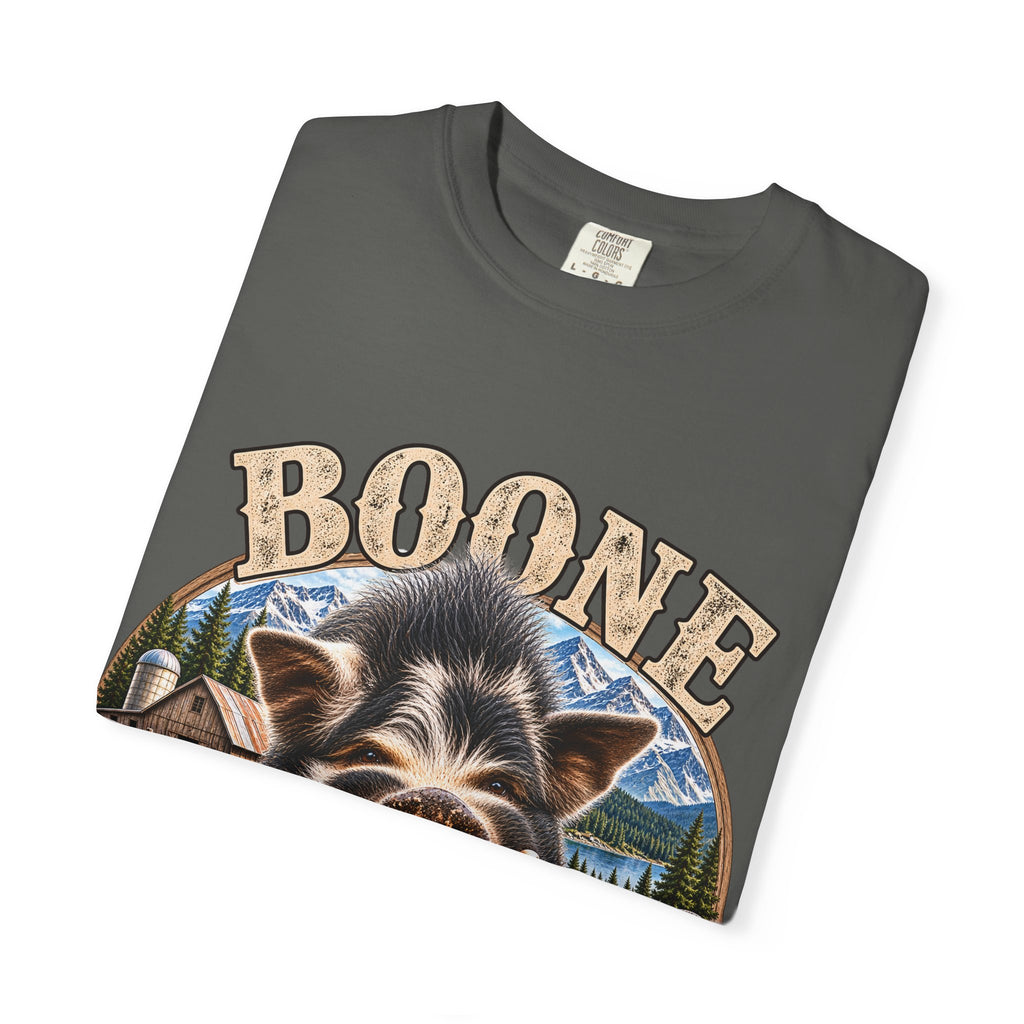 Boone KuneKune T-Shirt Tenderfoot Farm Colorado