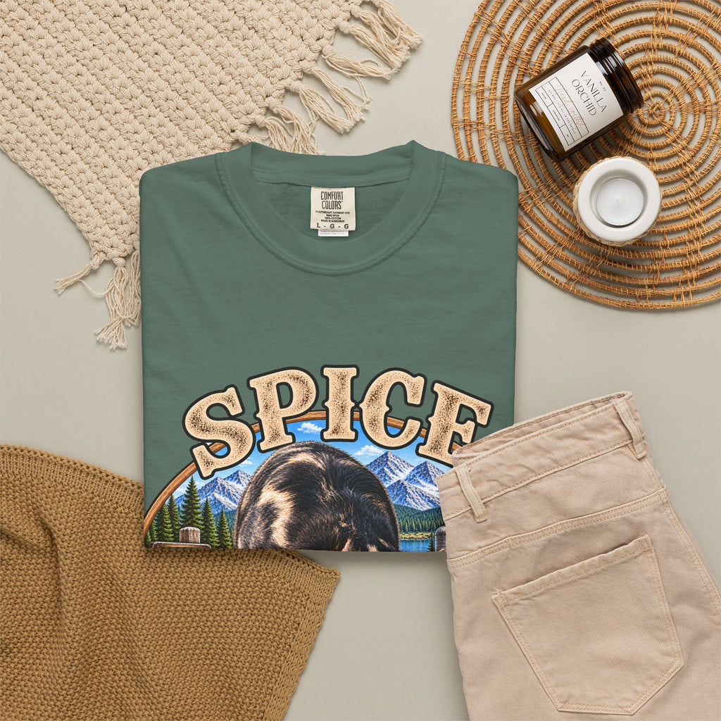 Spice KuneKune T-Shirt  Tenderfoot Farm Colorado