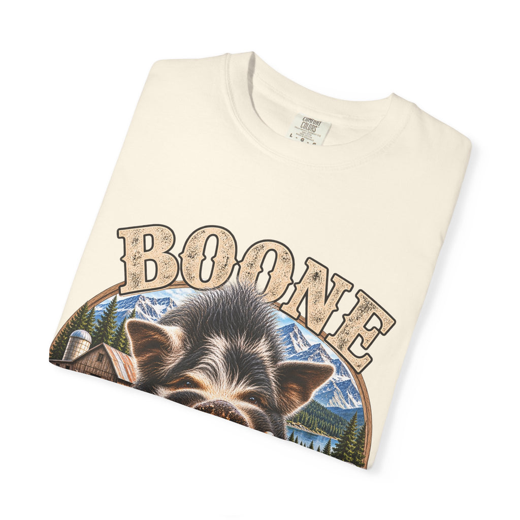 Boone KuneKune T-Shirt Tenderfoot Farm Colorado