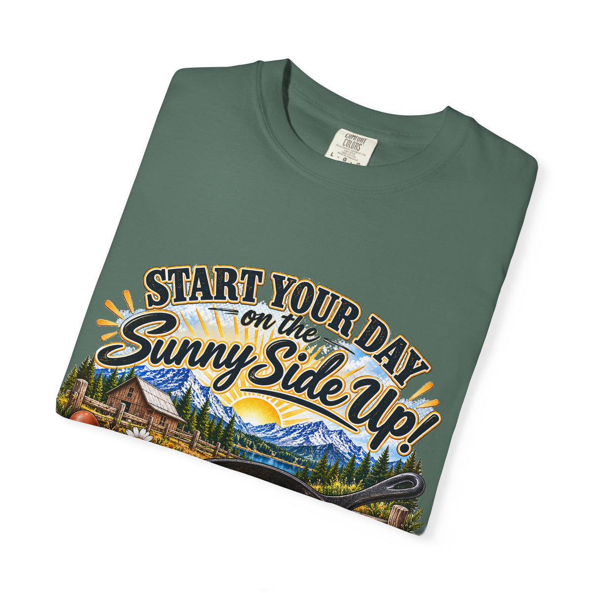 Sunny Side UP T-Shirt  Tenderfoot Farm Colorado